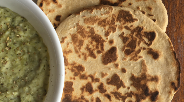 Photo example of Daniel Fast unleavened bread recipe.