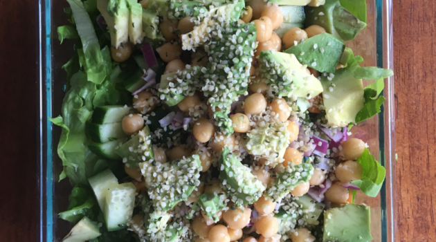 Photo example of WFPB meal prep.