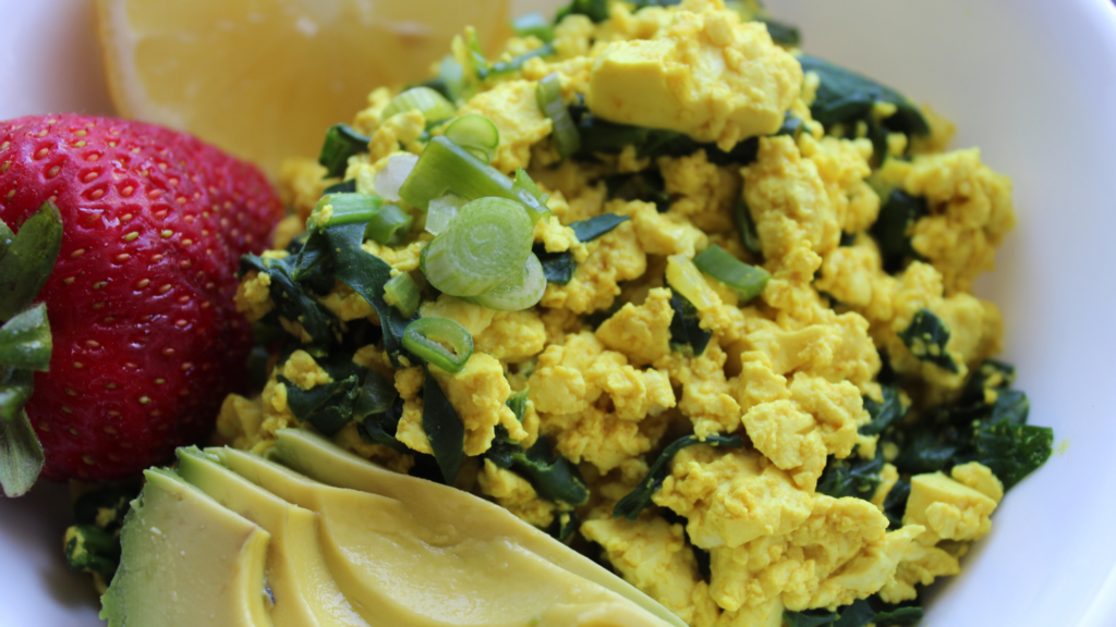 Photo example of Daniel Fast breakfast scramble recipe.