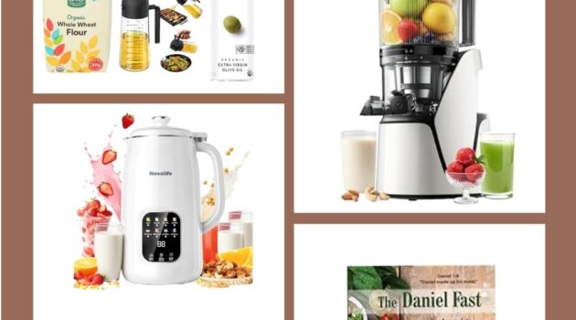 Photo example of my Daniel Fasting Essentials on Amazon.