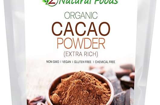 Photo of Z Natural Foods Organic raw cacao powder on Amazon.