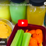 Photo example of What I meal prep for Daniel Fast YouTube video.