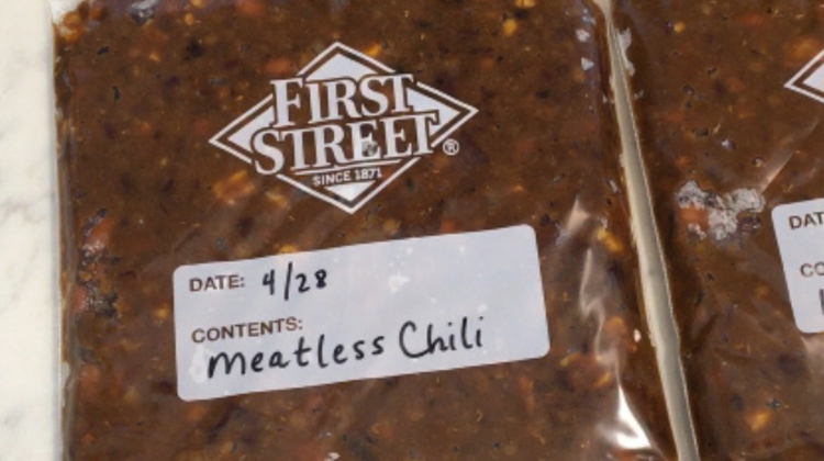 Photo example of Easy Meatless Chili Freezer Packets.