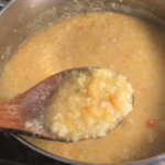 Photo example fat free cauliflower bean sop recipe.
