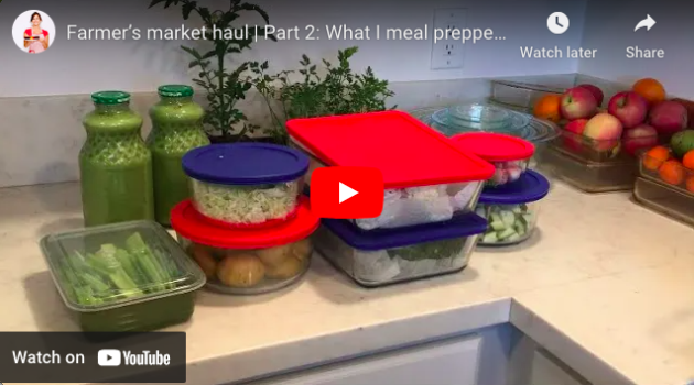Photo of Daniel Fast farmers market haul videos.