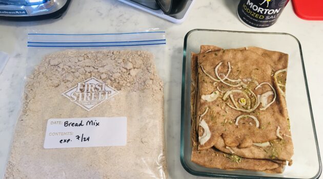 Photo of Yeastless bread mix recipe.