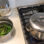 Photo example of how to steam vegetables.