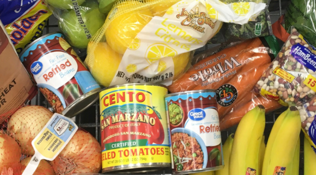 Photo example of micronutrients diet foods.