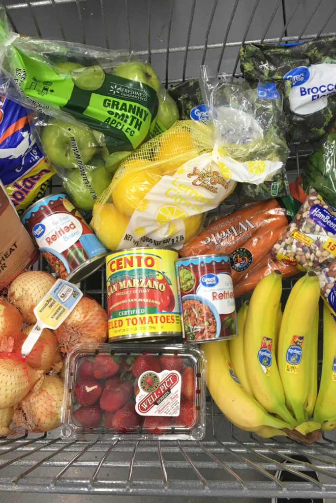 Photo example of micronutrients diet foods.