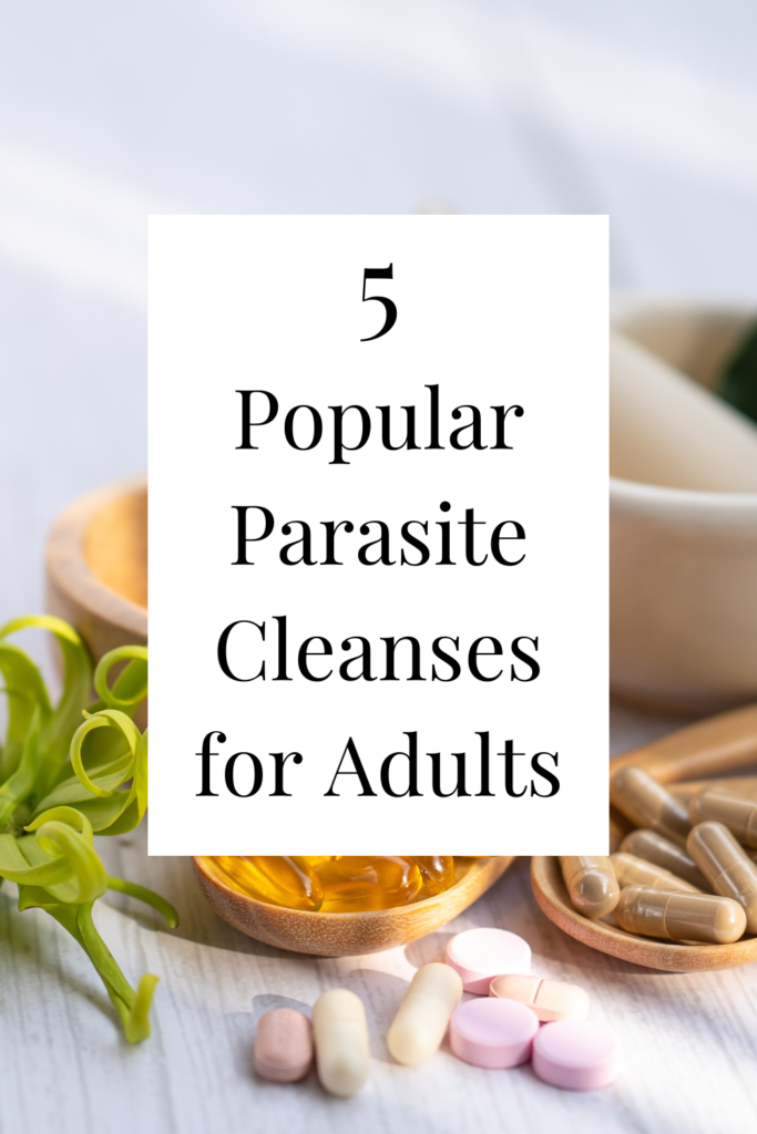 Photo example of 5 popular parasite cleanses for adults.