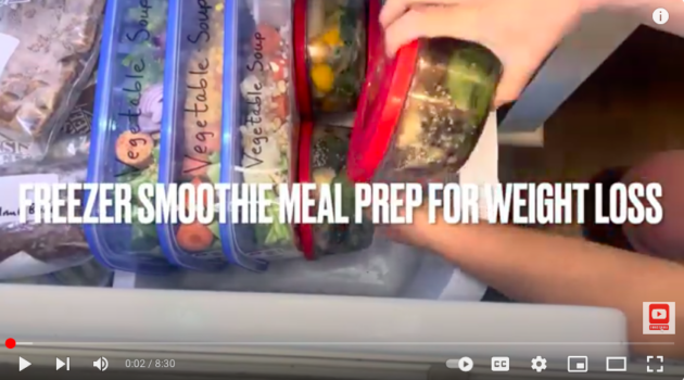 Photo example of Freezer Smoothie Meal Prep for Weight Loss: A Step-by-Step Guide for Green Smoothies & Daily Dozen.
