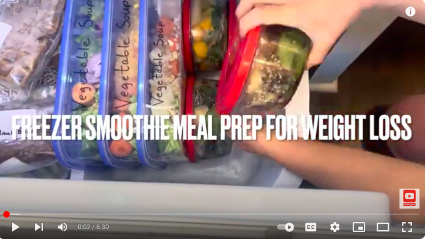 Photo example of Freezer Smoothie Meal Prep for Weight Loss: A Step-by-Step Guide for Green Smoothies & Daily Dozen.