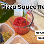 Photo example of Easy No Cook Tomato Pizza Sauce Recipe.