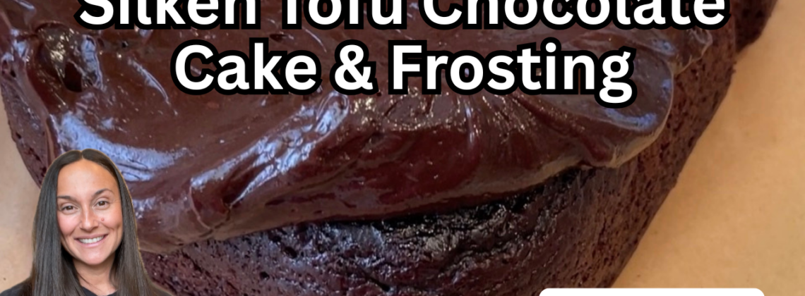 Photo example of Silken Tofu Chocolate Cake Mix and Frosting Mix Recipe.