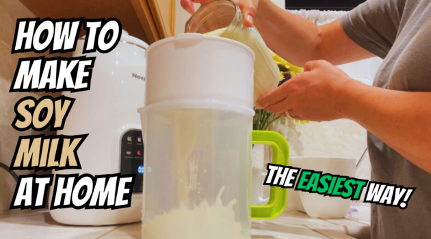 Photo example of How to Soy Milk Nut Milk Maker.