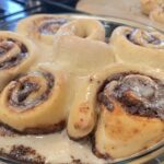 Photo example of Silken Tofu Cinnamon Rolls Vegan Egg Free Dairy Free Recipe.