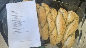 Photo example of Silken Tofu Breadsticks Egg Free Dairy Free Vegan