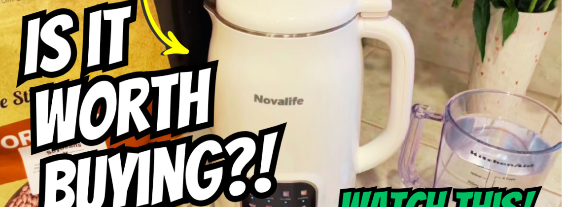 Photo example of Is a Cheap Nut Milk Maker Machine Worth Buying Soy Milk.