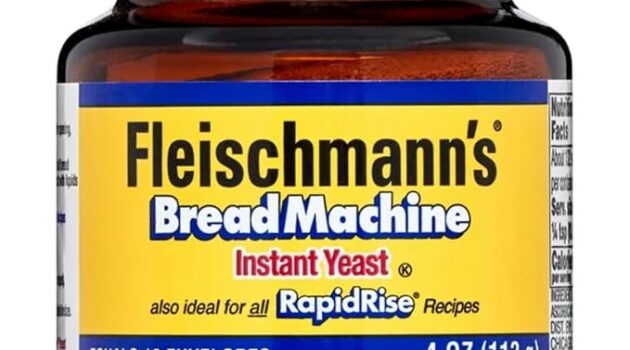 Photo example of yeast for Bread machine maker by Fleischmanns.