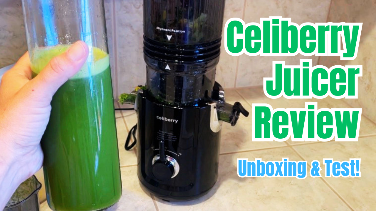 Photo example of Celiberry Juicer Amazon Budget Juicer Review.