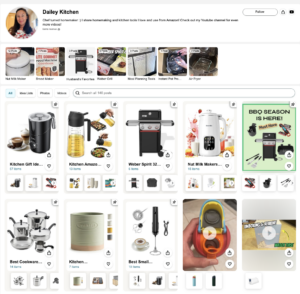 Photo example of Dailey Kitchen Amazon Storefront