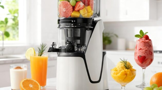 Photo example of EanOruus Juicer Machine Review.