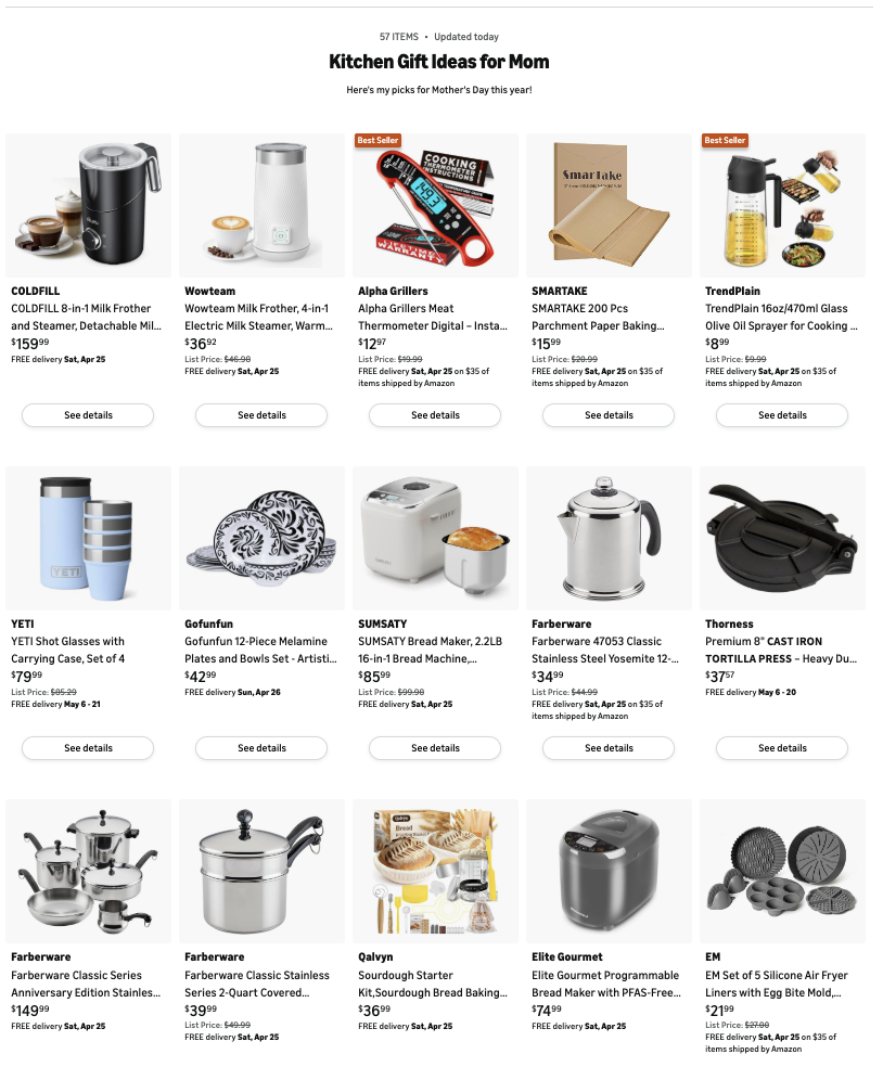 Photo example of my BBQ Must Haves this Summer on Amazon.