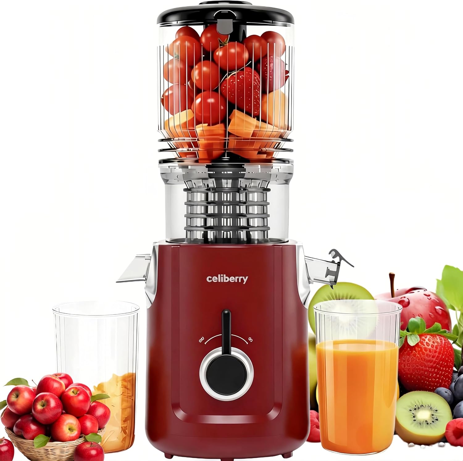 Photo example of celiberry Cold Press juicer review 2026