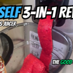 Photo example of cold ecoself press juicer with 3 filters review.