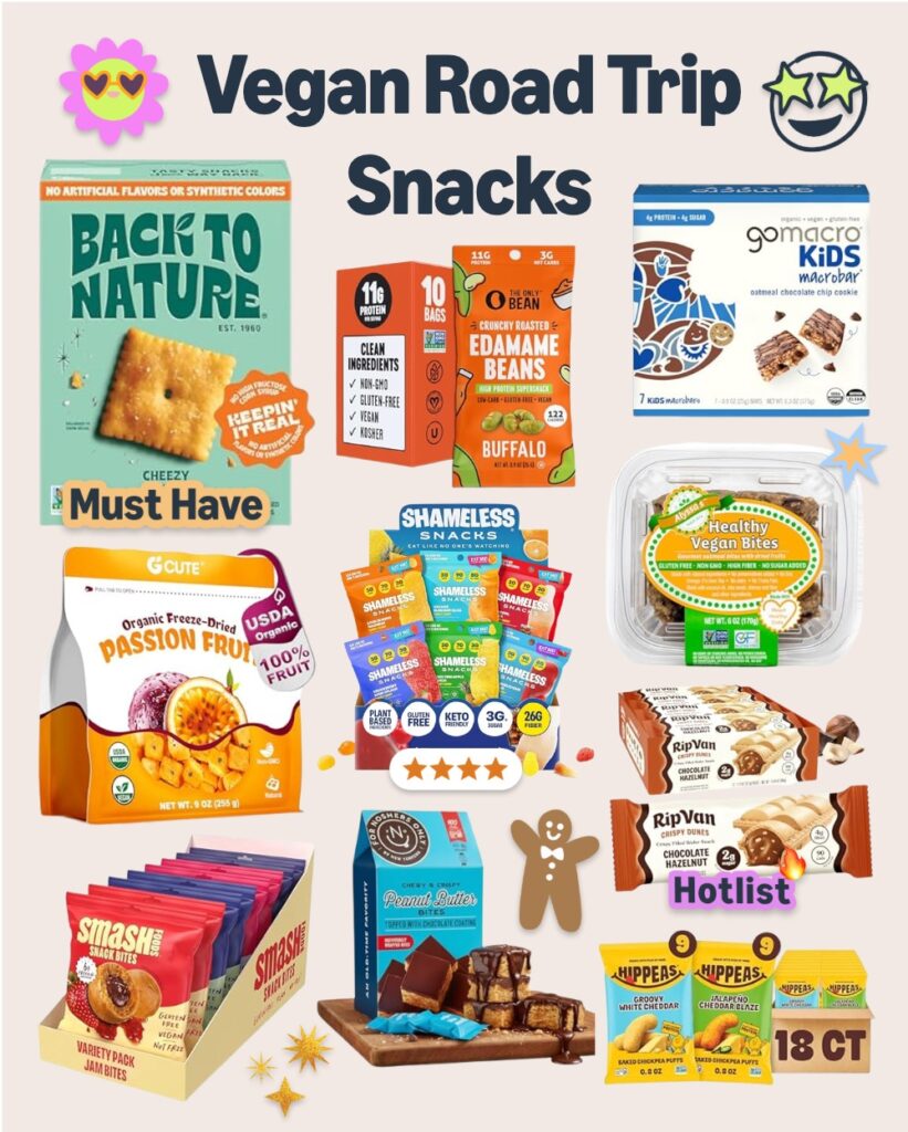 Photo example of 10 Best Vegan Road Trip Snacks on Amazon in 2026.