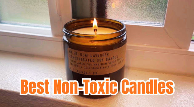 Photo example of Best Non Toxic Candles PF Candle Company Review.