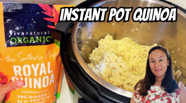Photo example of Fastest Way to Cook Quinoa Instant Pot Pro Viva Naturals Review.