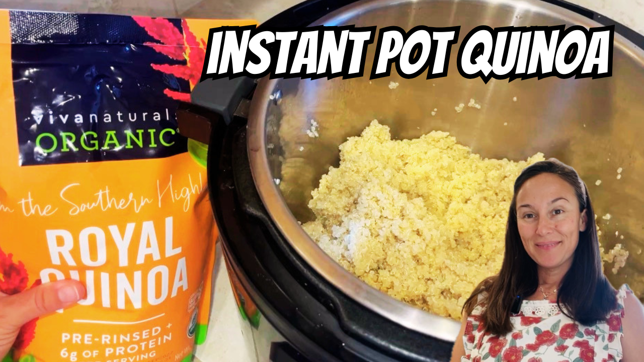 Photo example of Fastest Way to Cook Quinoa Instant Pot Pro Viva Naturals Review.