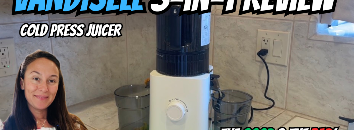 Photo example of Vandisell juicer review ad.