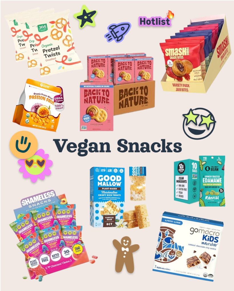 Photo example of Vegan Snacks Amazon