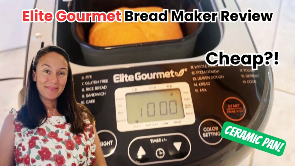 Photo example of Elite Gourmet Bread Maker Review 2026.