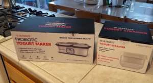 Photo example of Review Ultimate Probiotic Yogurt Maker and Strainer