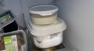 Photo example of Ultimate Greek Yogurt Strainer in Fridge