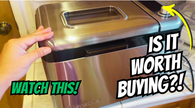 Photo example of Neretva bread maker review stainless steel on Amazon.