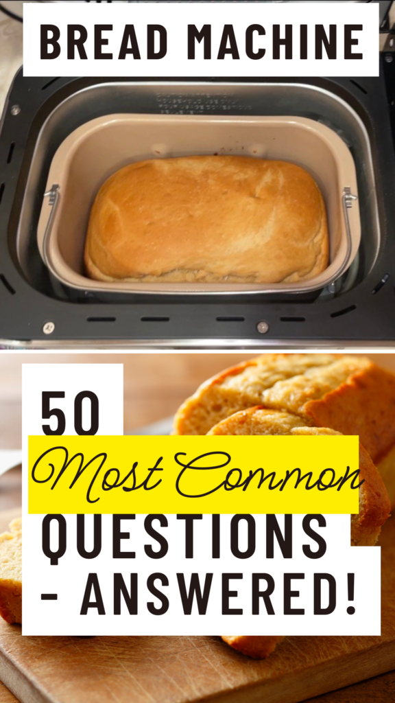Photo example of Bread Machine FAQS Most Common Questions Answered