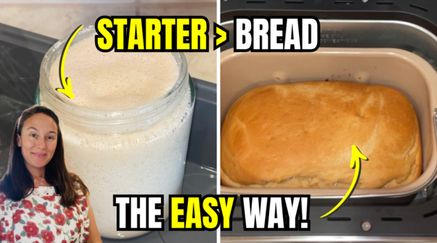 Photo example of Sourdough Bread Machine Recipe.
