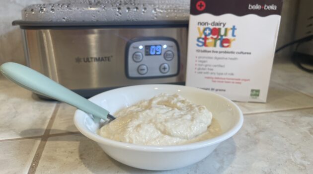 Photo example of How to make vegan greek yogurt