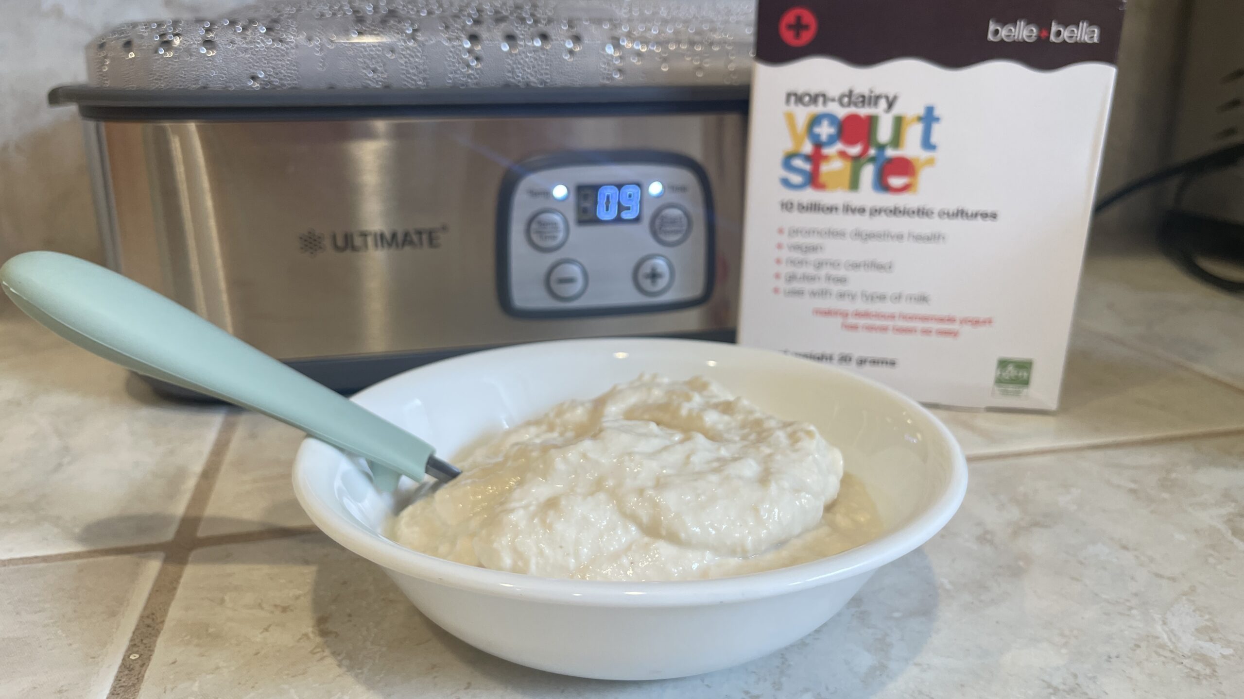 Photo example of How to make vegan greek yogurt