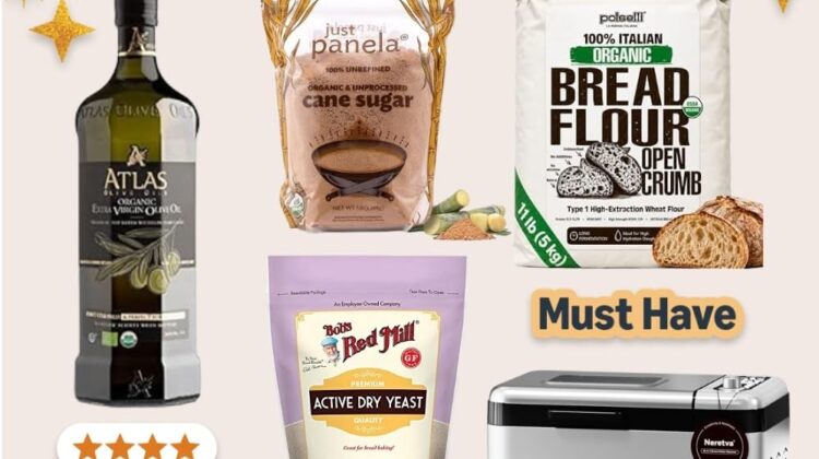 photo example of bread machine essentials